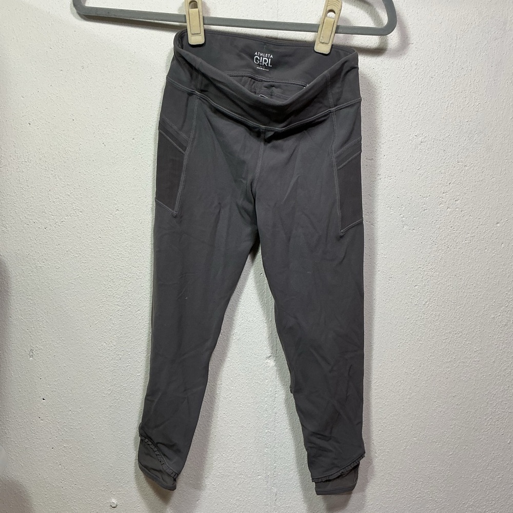 Athleta Girl Charcoal Leggings